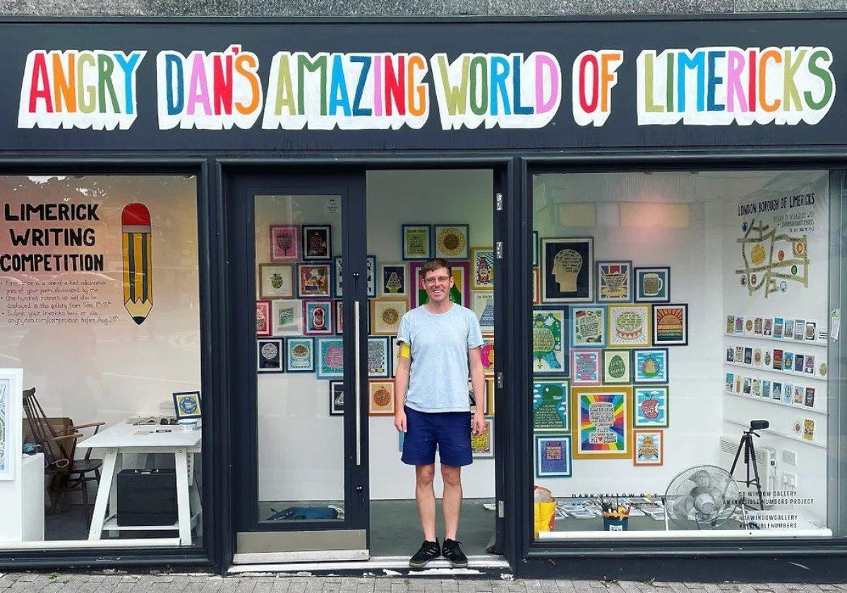 Local artist Angry Dan competition winners exhibition