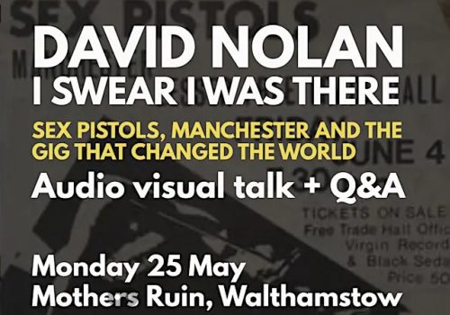 David Nolan – I swear I was there – Book talk